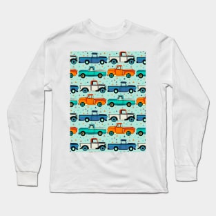 Bright Vintage Trucks Long Sleeve T-Shirt